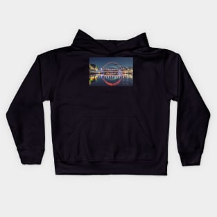 Tyne Bridges Lit Up Kids Hoodie